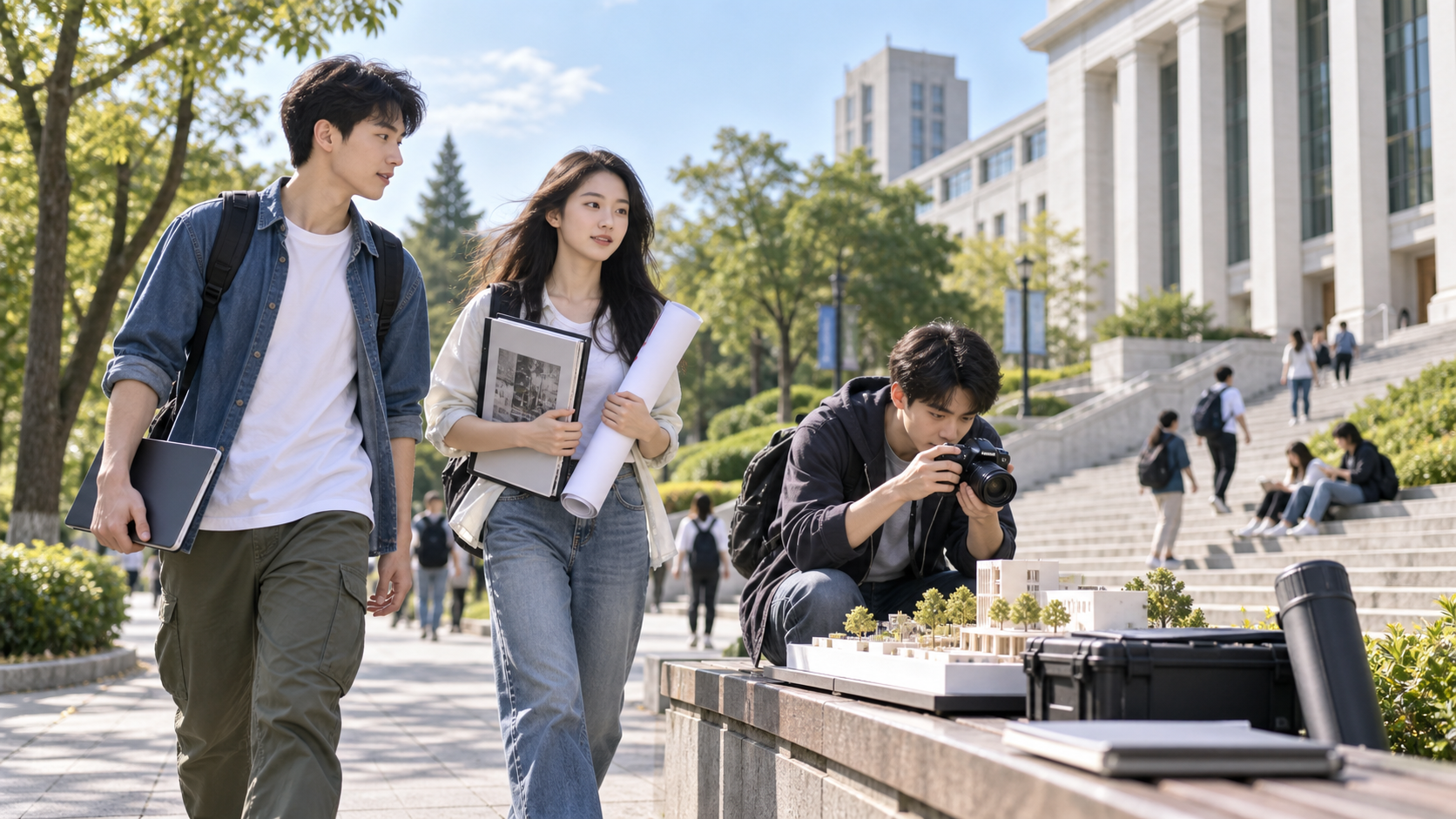 黄埔AI学生班校园项目与作品集真实场景